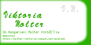 viktoria molter business card